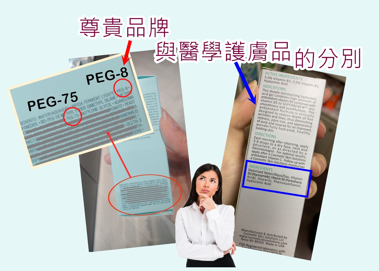 尊貴品牌與醫學護膚品的分別 cover 3ab