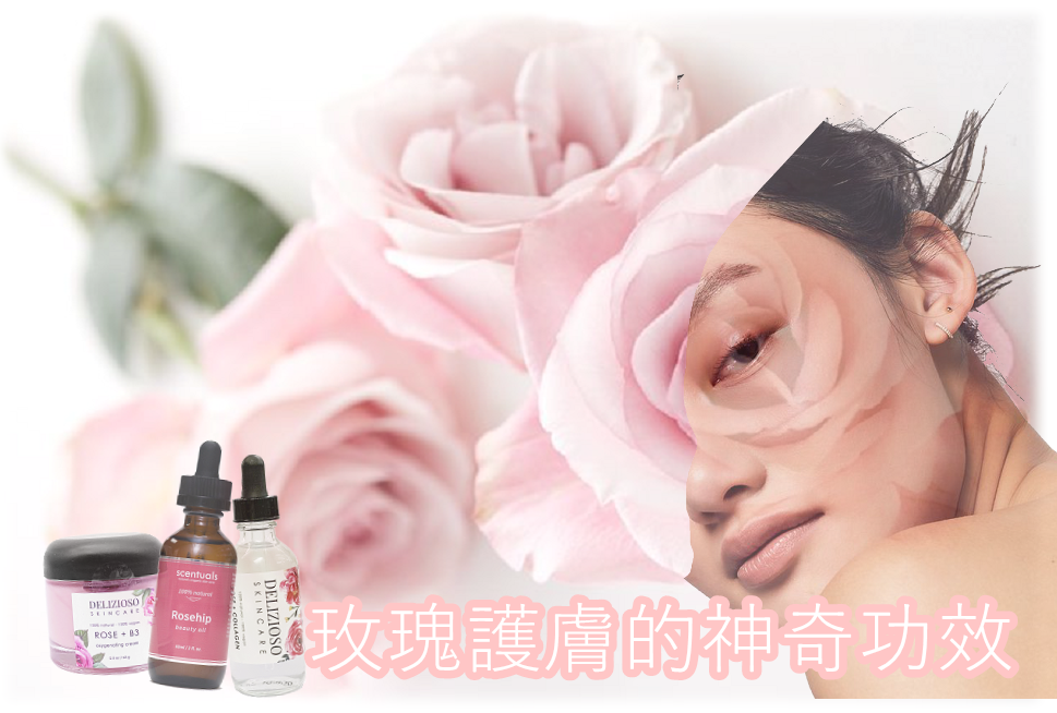 玫瑰護膚的神奇功效 cover