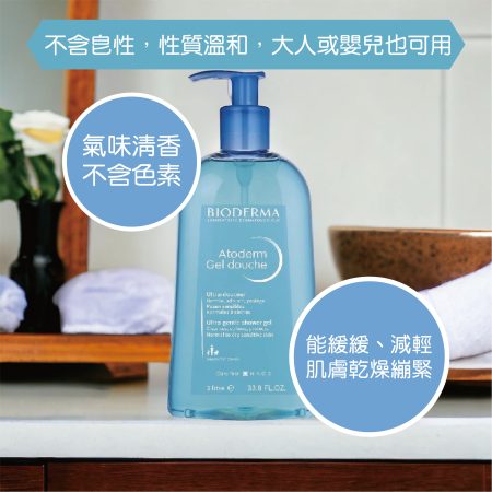 Bioderma Atoderm Gentle Shower Gel 1L