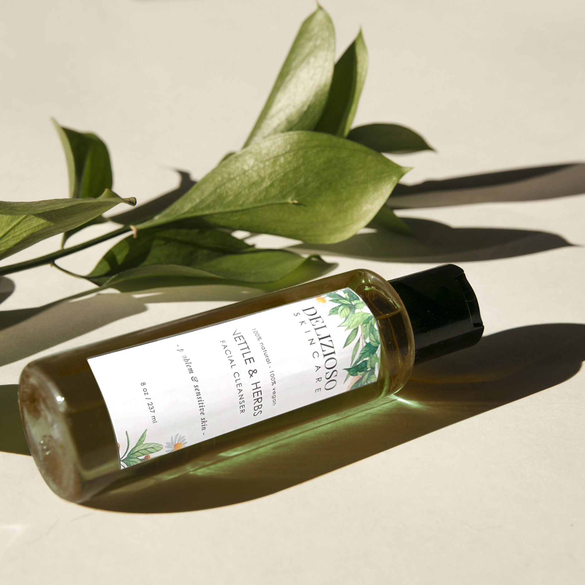 Delizioso Nettle & Herbs Toner 227ml - Image 2