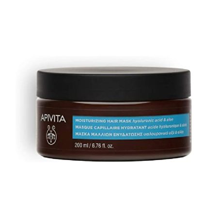 Apivita Moisturizing Hair Mask With Hyaluronic Acid 200ml